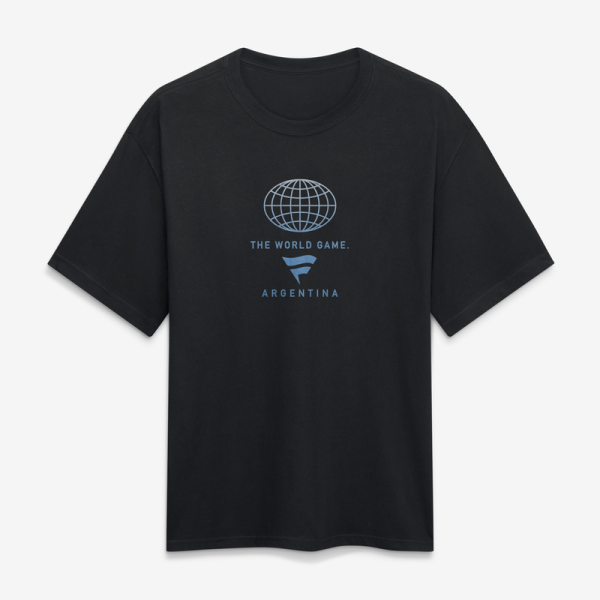 Футболка Argentina Fanatics Streets Of The World Heavyweight - Black