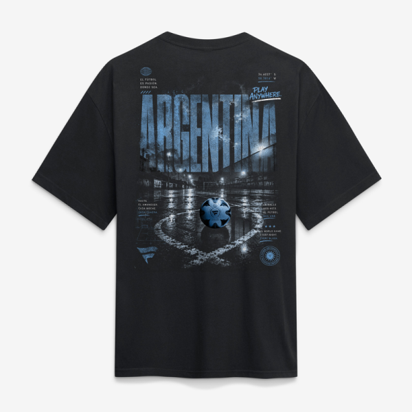 Футболка Argentina Fanatics Streets Of The World Heavyweight - Black