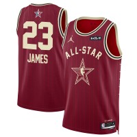 Игровая джерси LeBron James Jordan Brand Unisex 2024 NBA All-Star Game Swingman - Crimson