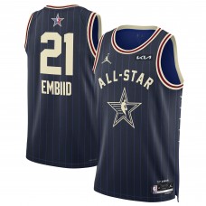 Игровая джерси Joel Embiid Jordan Brand Unisex 2024 NBA All-Star Game Swingman - Navy