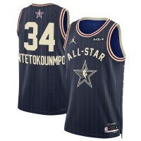 Игровая джерси Giannis Antetokounmpo Jordan Brand Unisex 2024 NBA All-Star Game Swingman - Navy