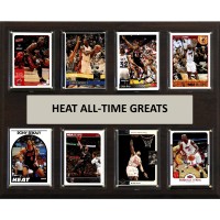 Miami Heat 12 x 15 Trading Card Plaque