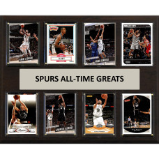 Карточка San Antonio Spurs 12 x 15 Trading Plaque
