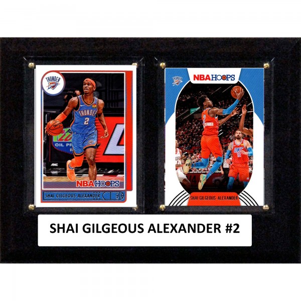 Плакат Oklahoma City Thunder Shai Gilgeous-Alexander 6 x 8 Trading Card