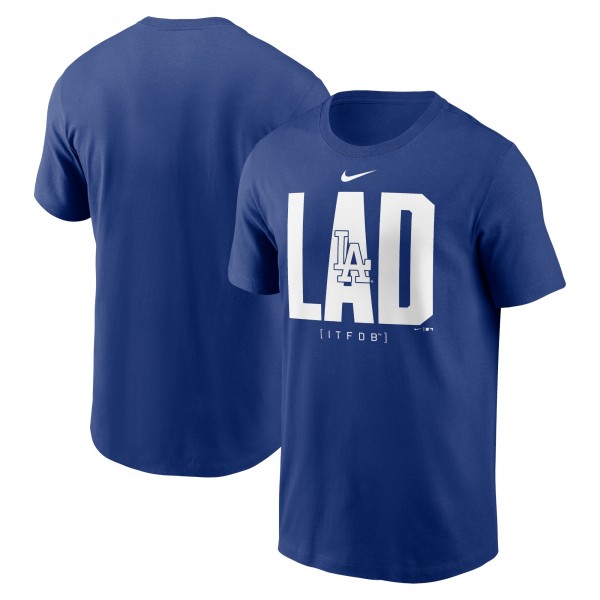 Los Angeles Dodgers Nike Royal Scoreboard T-Shirt
