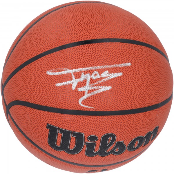 Баскетбольный мяч Tracy McGrady Houston Rockets Autographed Fanatics Authentic Wilson Authentic Series Indoor/Outdoor