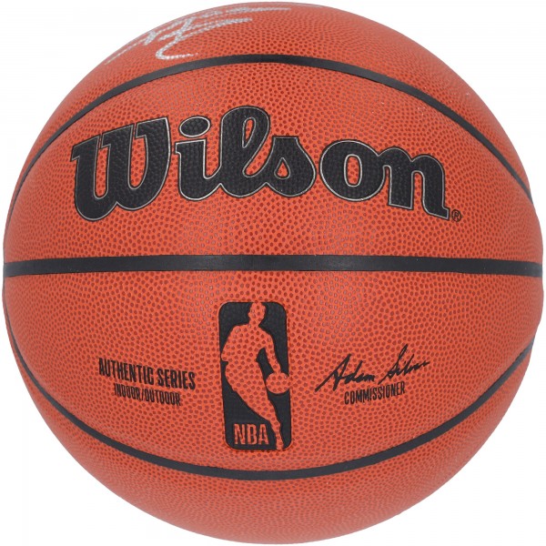 Баскетбольный мяч Tracy McGrady Houston Rockets Autographed Fanatics Authentic Wilson Authentic Series Indoor/Outdoor