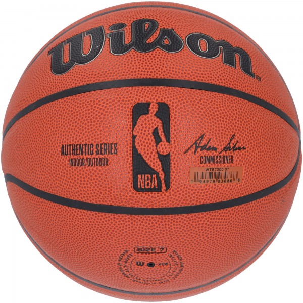 Баскетбольный мяч Tracy McGrady Houston Rockets Autographed Fanatics Authentic Wilson Authentic Series Indoor/Outdoor