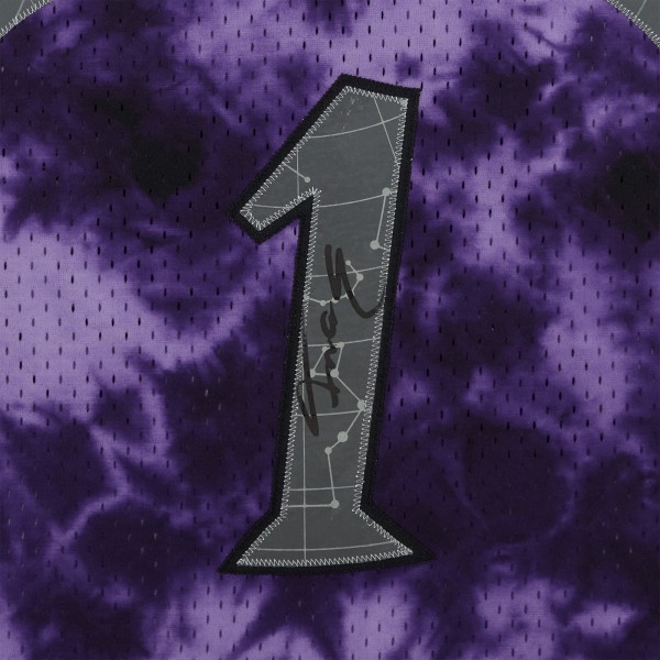 Tracy McGrady Toronto Raptors Fanatics Authentic Autographed Purple Galaxy Mitchell & Ness 1998-99 Swingman Jersey