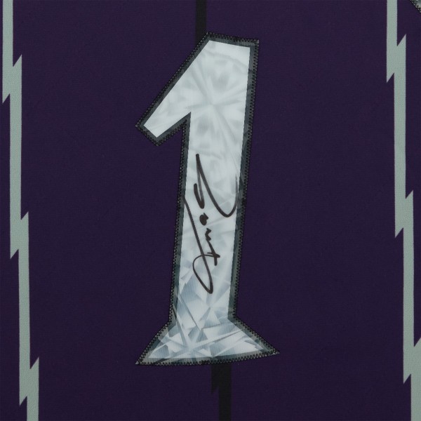 Tracy McGrady Toronto Raptors Fanatics Authentic Autographed Purple Mitchell & Ness 75th Anniversary Swingman Jersey