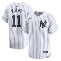 Джерси New York Yankees Anthony Volpe Nike White Home Limited Player