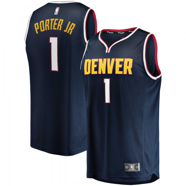 Игровая форма  Michael Porter Jr. Denver Nuggets Youth 2022/23 Fast Break Player - Icon Edition - Navy