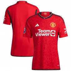 Игровая форма  Manchester United adidas 2023/24 Home Authentic - Red