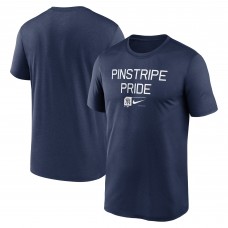 New York Yankees Nike Navy Baseball Phrase Legend Performance T-Shirt