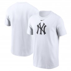 New York Yankees Nike White Fuse Logo T-Shirt