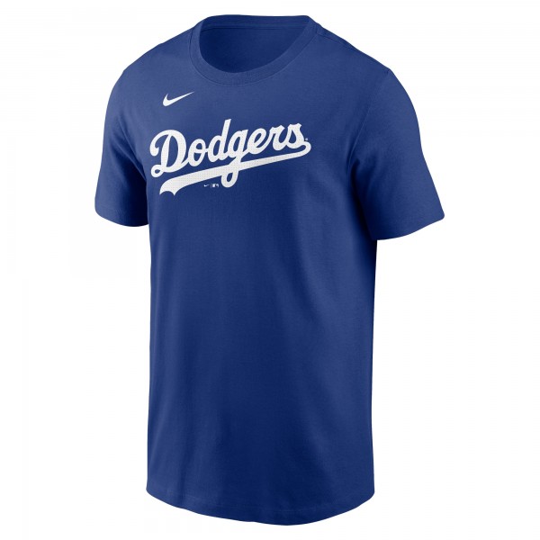Los Angeles Dodgers Nike Royal Fuse Wordmark T-Shirt