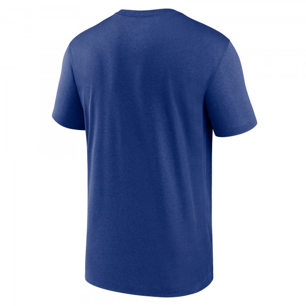 Los Angeles Dodgers Nike Royal Legend Fuse Wordmark T-Shirt