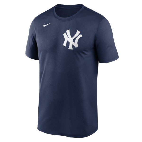 New York Yankees Nike Navy Legend Fuse Wordmark T-Shirt
