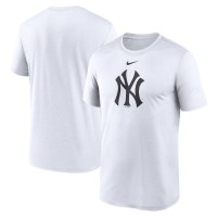 New York Yankees Nike White Legend Fuse Large Logo Performance T-Shirt