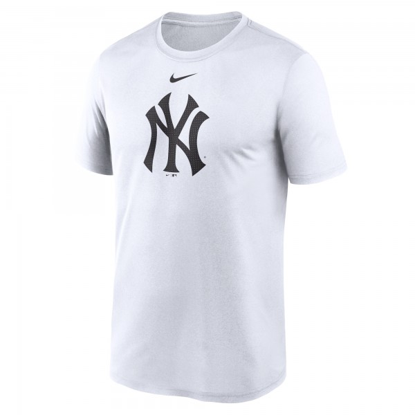 New York Yankees Nike White Legend Fuse Large Logo Performance T-Shirt