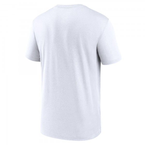 New York Yankees Nike White Legend Fuse Large Logo Performance T-Shirt