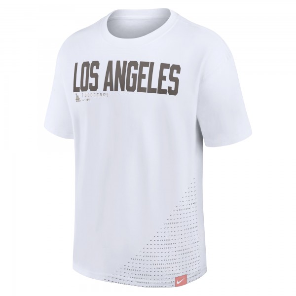 Los Angeles Dodgers Nike White Arch Max90 T-Shirt