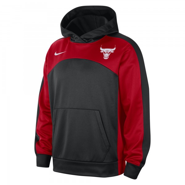 Толстовка Chicago Bulls Nike Black/Red Authentic Starting Five Force Performance
