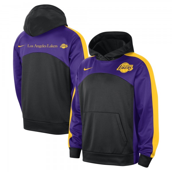 Толстовка Los Angeles Lakers Nike Authentic Starting Five Force Performance - Black/Purple