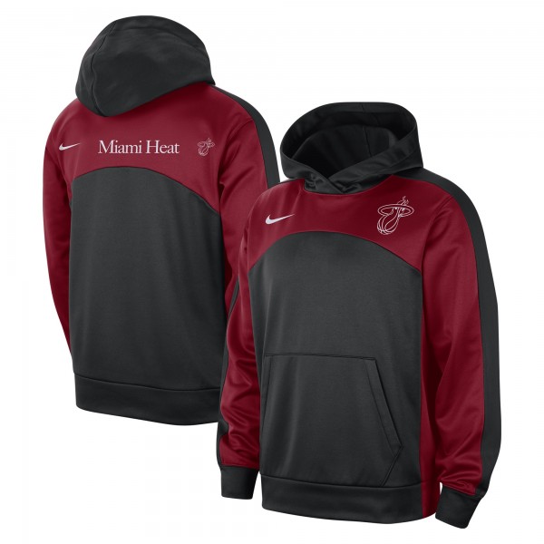 Толстовка Miami Heat Nike Authentic Starting Five Force Performance - Black/Red