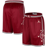 Шорты Jordan Brand 2024 NBA All-Star Game Authentic Swingman - Crimson