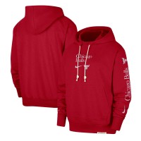 Толстовка Chicago Bulls Nike Authentic Performance - Red