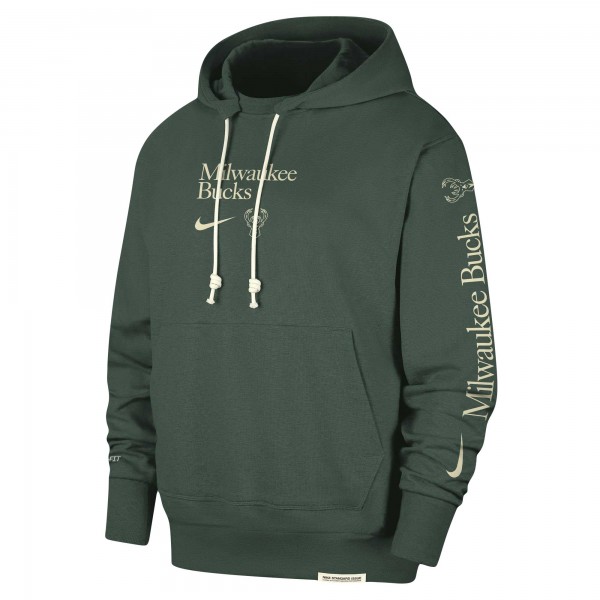 Толстовка Milwaukee Bucks Nike Authentic Performance - Hunter Green
