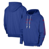 Philadelphia 76ers Nike Royal Authentic Performance Pullover Hoodie