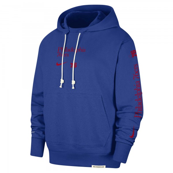 Philadelphia 76ers Nike Royal Authentic Performance Pullover Hoodie