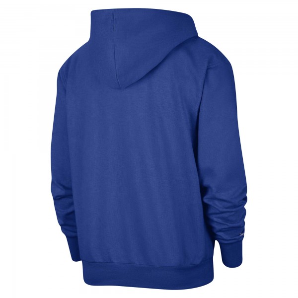 Philadelphia 76ers Nike Royal Authentic Performance Pullover Hoodie