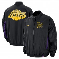 Куртка на молнии Los Angeles Lakers Nike Courtside Vintage Warmup - Black