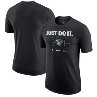 Футболка Brooklyn Nets Nike Black Just Do It