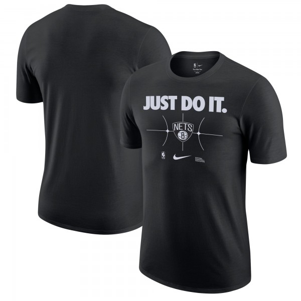 Футболка Brooklyn Nets Nike Black Just Do It