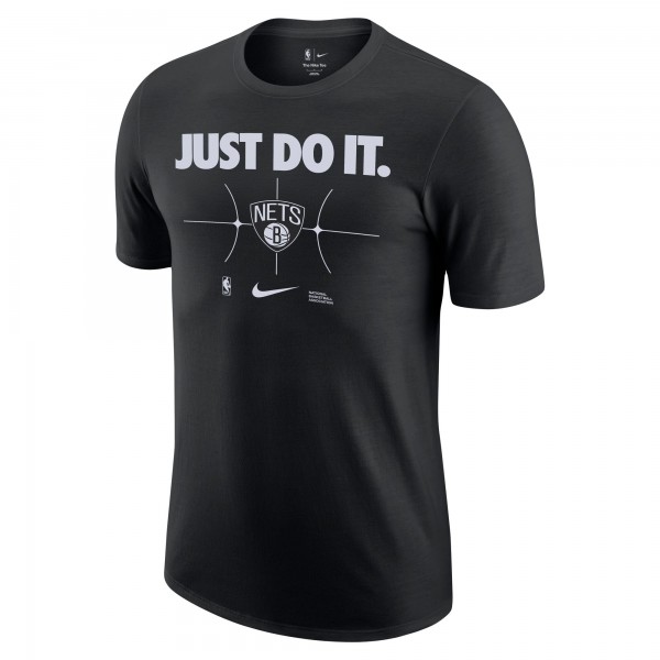 Футболка Brooklyn Nets Nike Black Just Do It