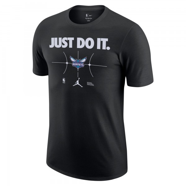 Футболка Charlotte Hornets Nike Just Do It - Black