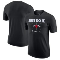 Футболка Chicago Bulls Nike Just Do It - Black