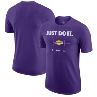 Футболка Los Angeles Lakers Nike Just Do It - Purple