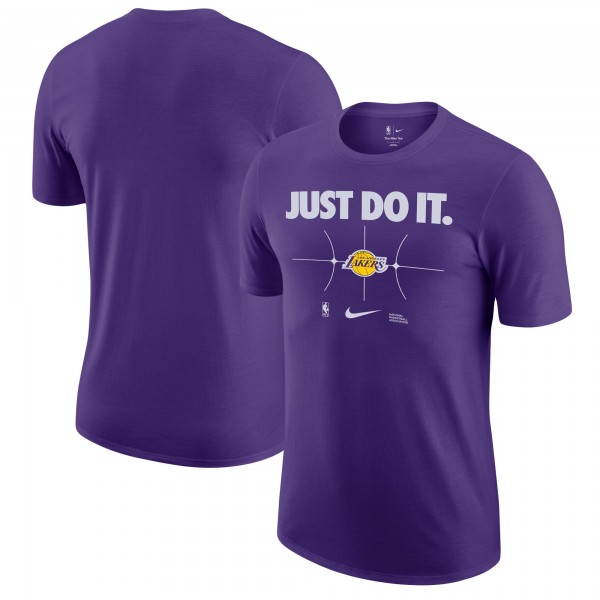 Футболка Los Angeles Lakers Nike Just Do It - Purple