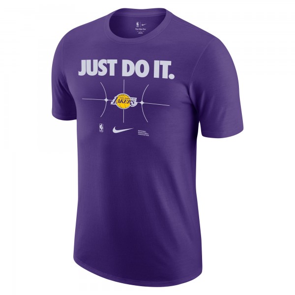 Футболка Los Angeles Lakers Nike Just Do It - Purple
