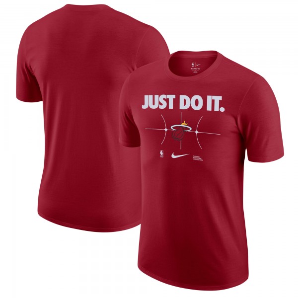 Футболка Miami Heat Nike Just Do It - Red
