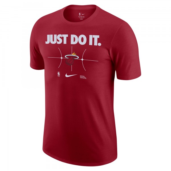Футболка Miami Heat Nike Just Do It - Red