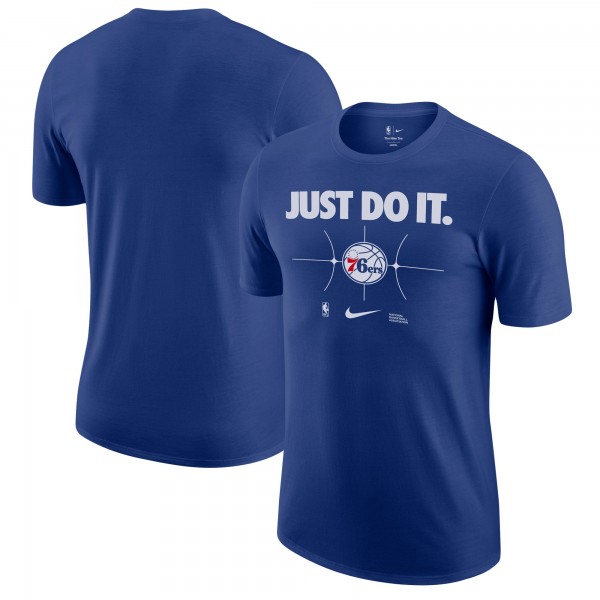 Philadelphia 76ers Nike Royal Just Do It T-Shirt