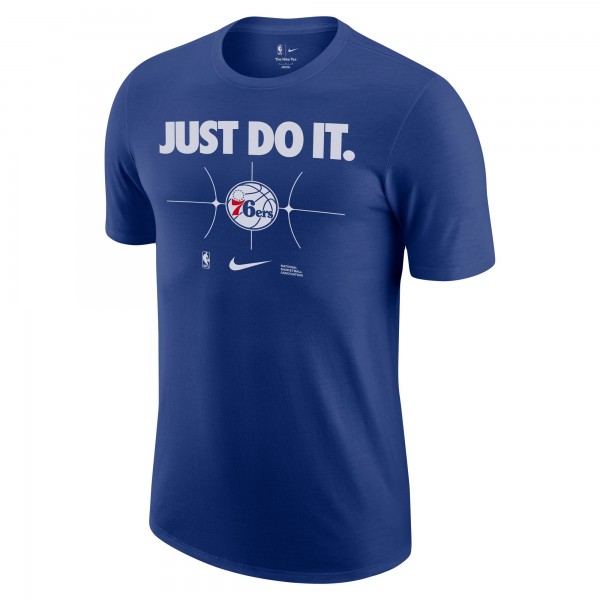 Philadelphia 76ers Nike Royal Just Do It T-Shirt