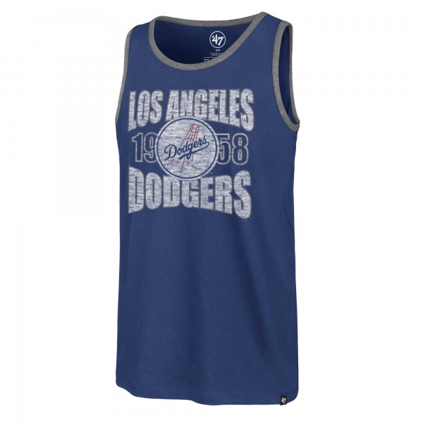Los Angeles Dodgers 47 Royal Upload Franklin Tank Top