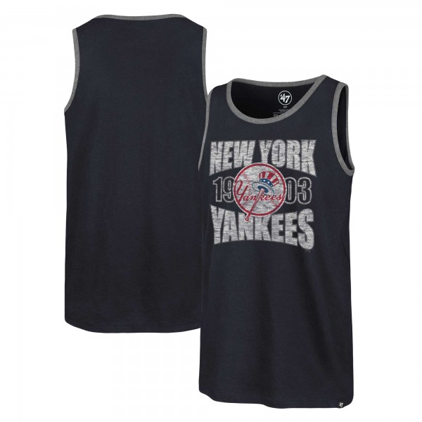 New York Yankees 47 Navy Upload Franklin Tank Top